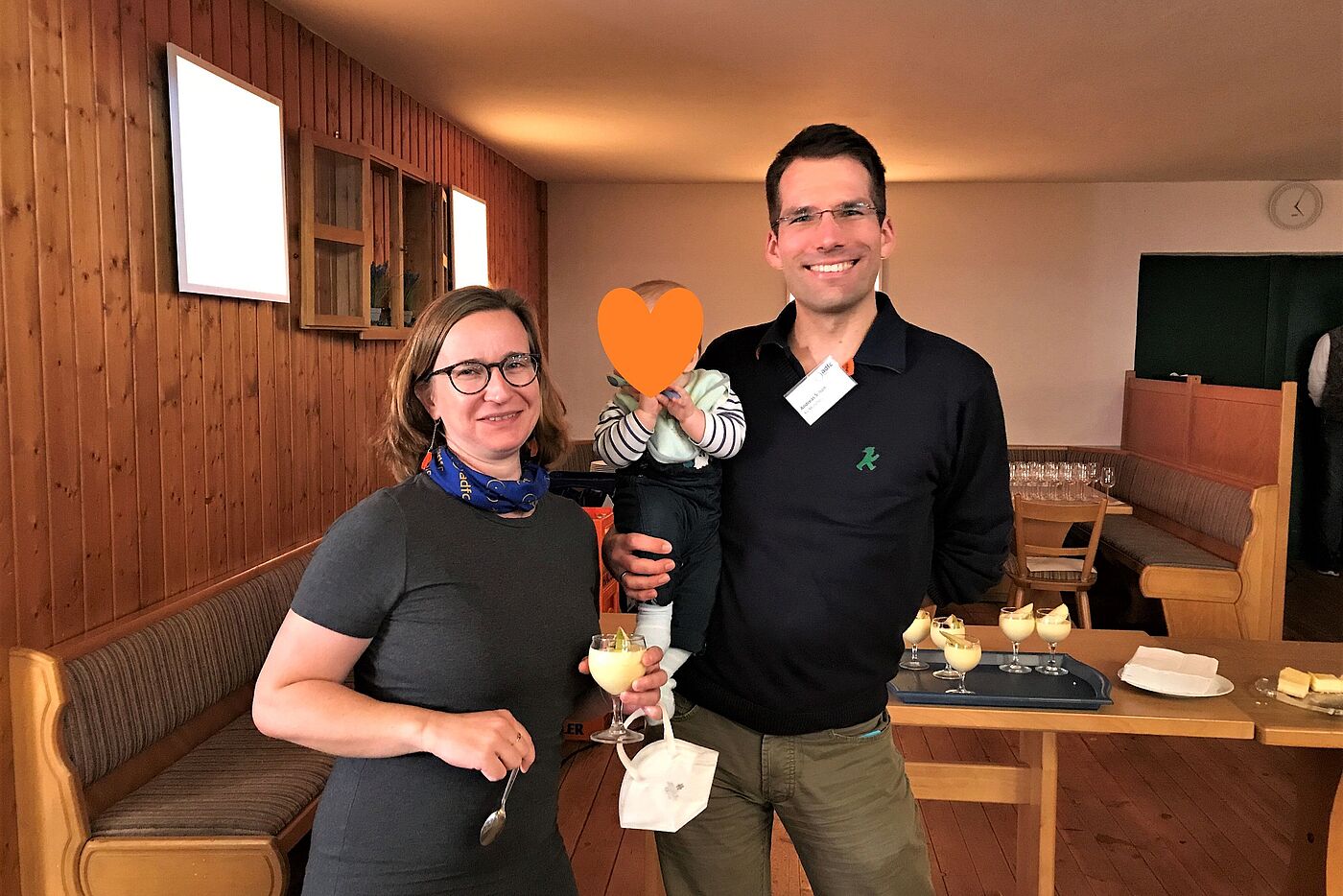 Der ADFC München (Maria Deingruber und Andreas Schön) war mit Verstärkung angereist