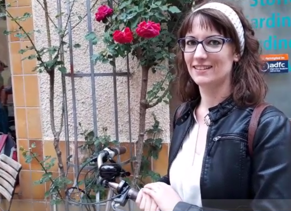 ADFC trifft...! Lastenradlerin Silvia Schultes aus Bayreuth