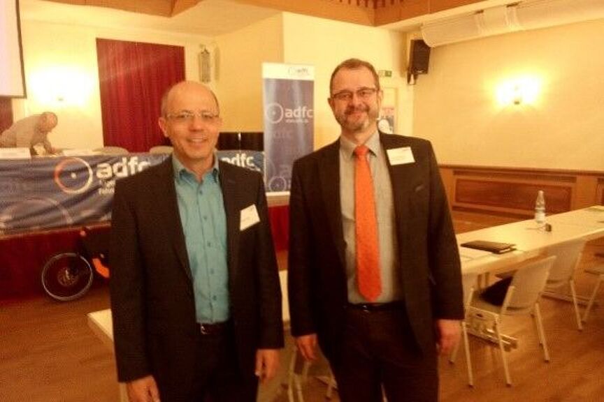 Dr. Fridrich Zeller und Armin Falkenhein Dr. Friedrich Zeller und Armin Falkenhein