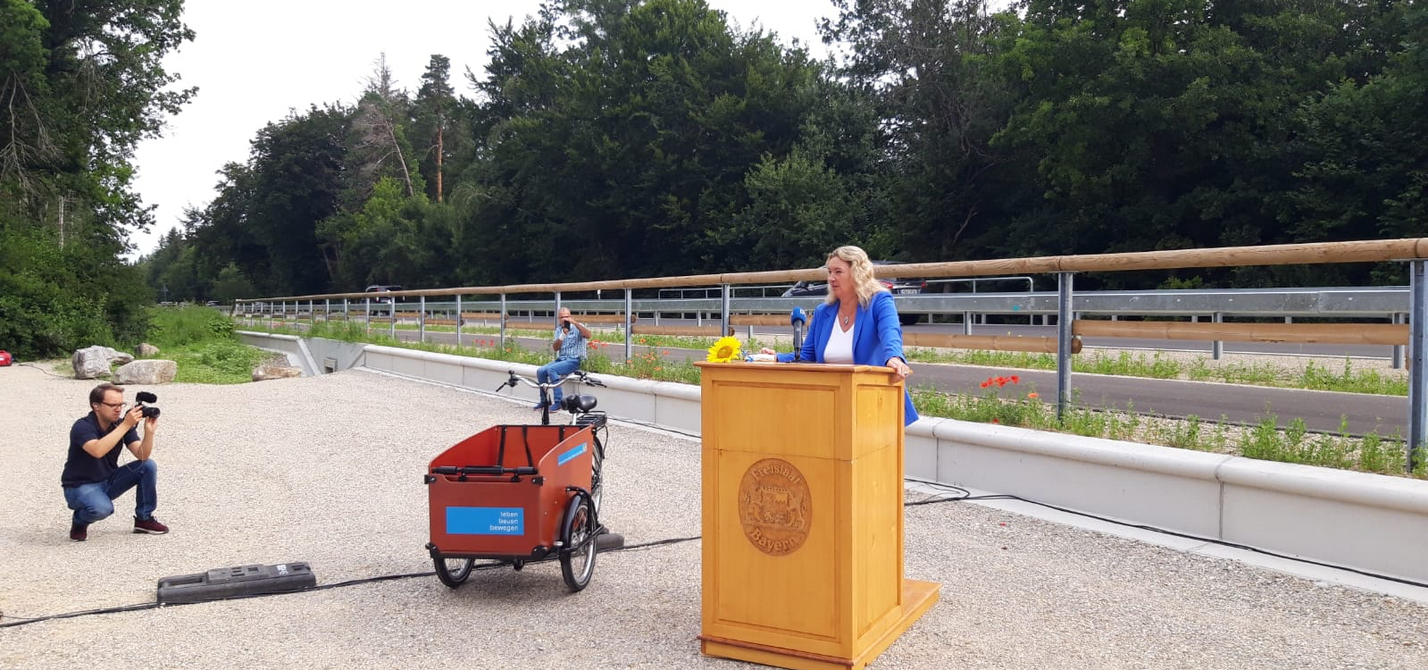 Verkehrsministerin Kerstin Schreyer