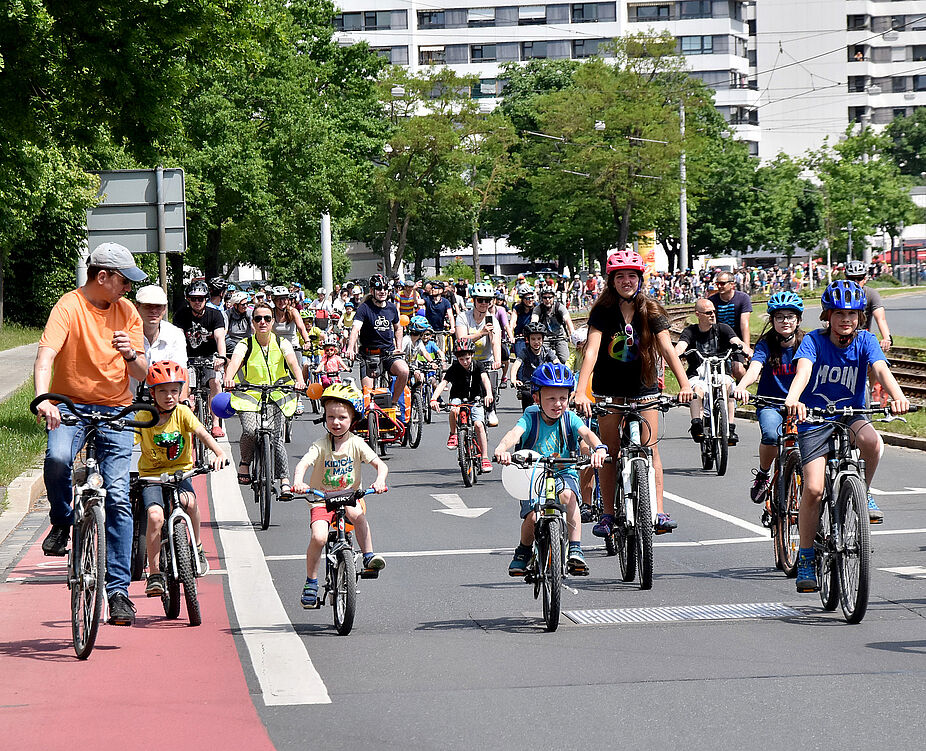 Kidical Mass 2023 in Nürnberg