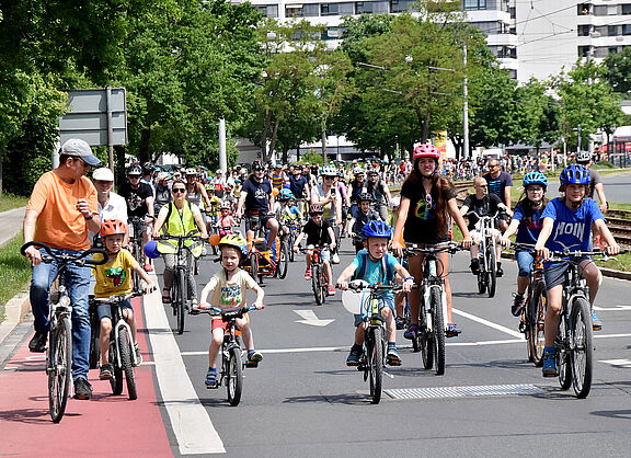 Kidical Mass 2023 in Nürnberg