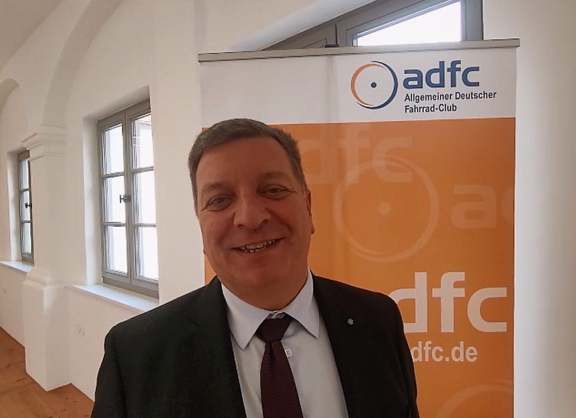 ADFC trifft...! den bayerischen Verkehrsminister Christian Bernreiter
