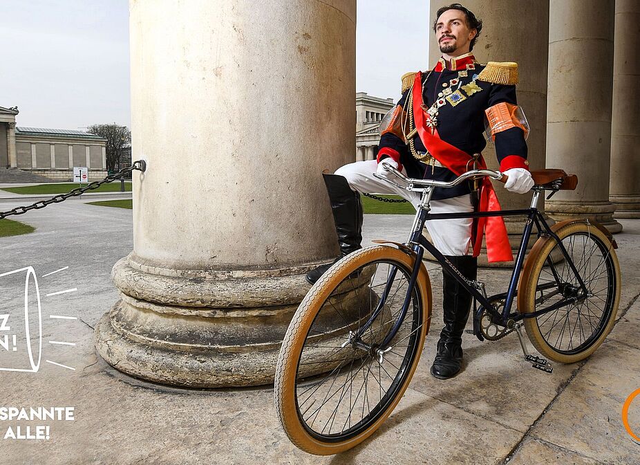Rad-Gesetz-Unterstützer König Ludwig II. Rad-Gesetz-Unterstützer König Ludwig II.