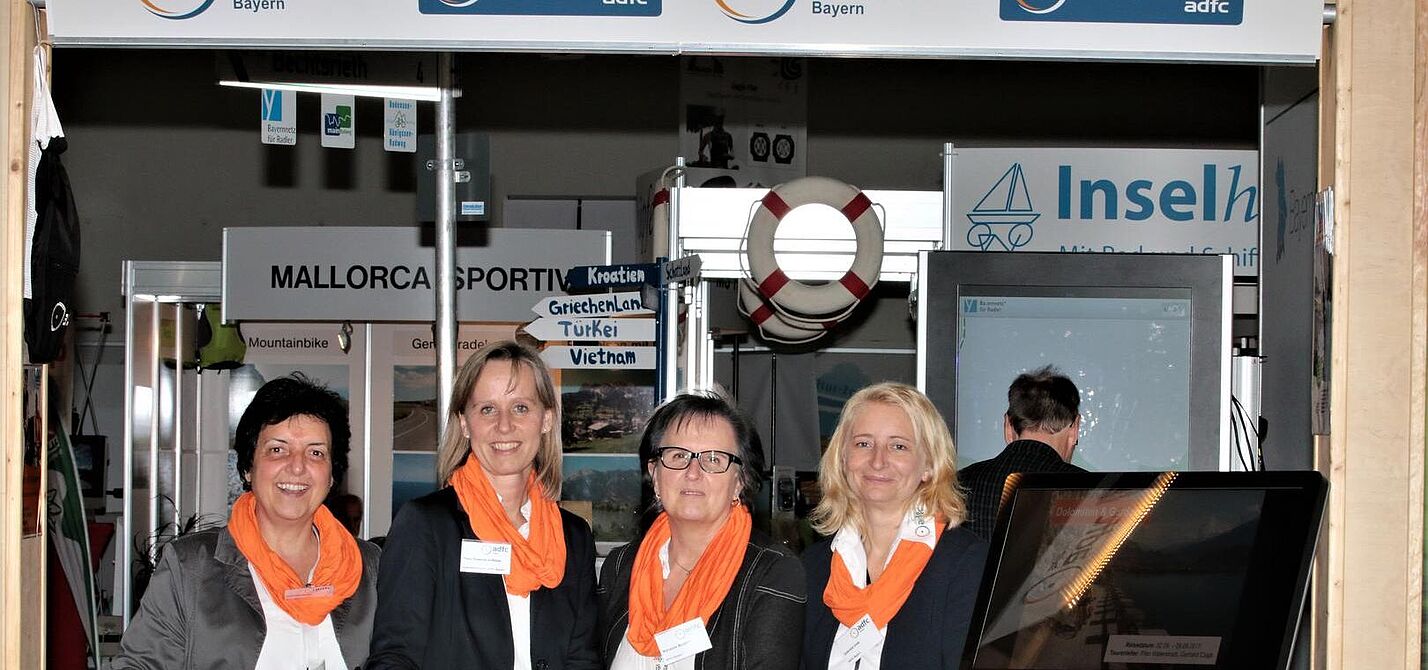 f.re.e Messe 2018 Der ADFC Stand auf der f.re.e 2018