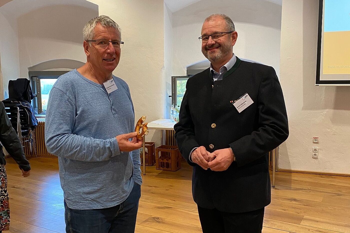 Richard Kramschuster (ADFC München) und Armin Falkenhein (ADFC Bayern)