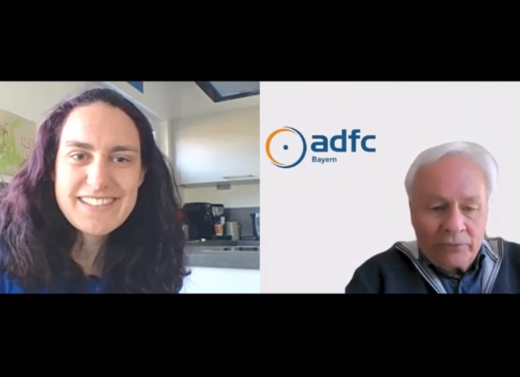 ADFC trifft...! Katharina Fleissner, Rikscha-Kapitänin