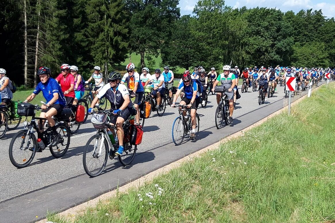  ...107 km durch den Bayerischen Wald...