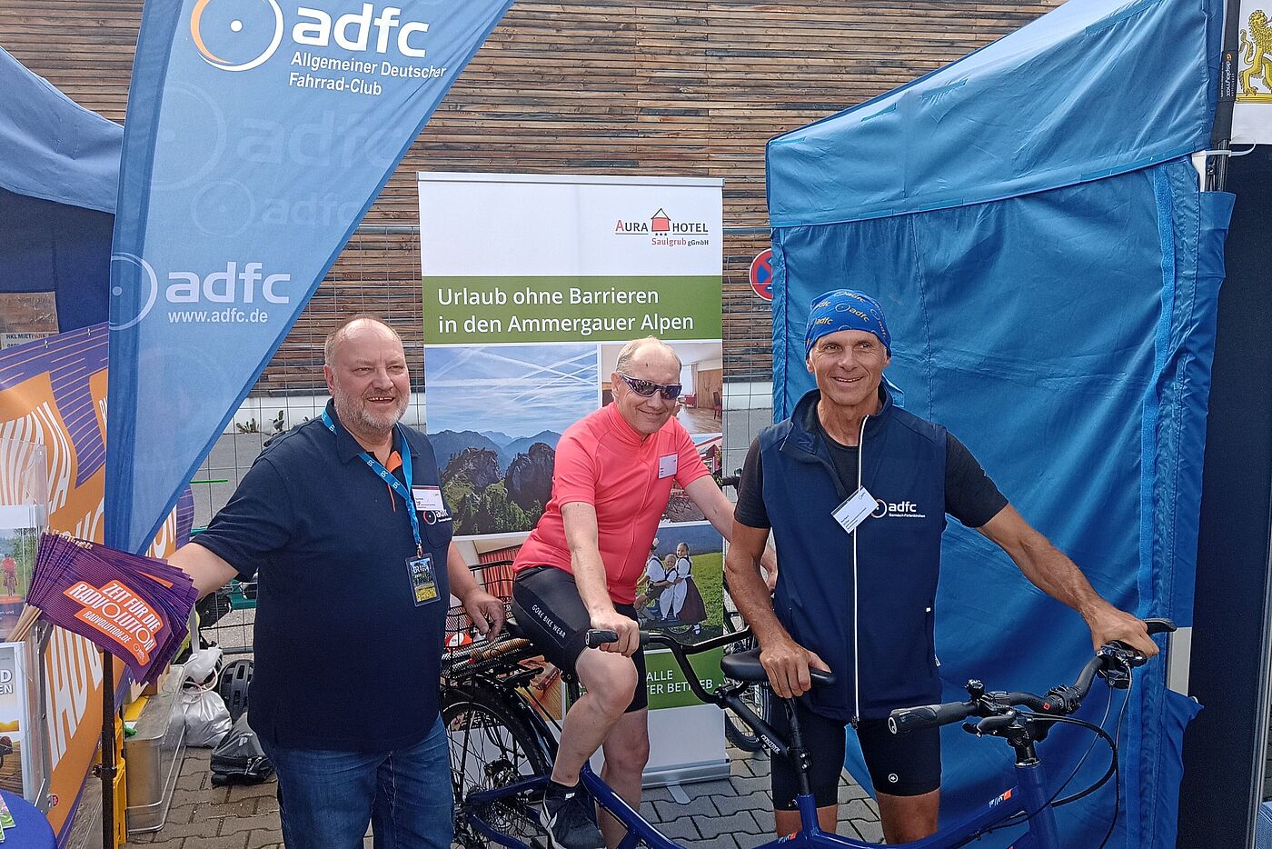 Das Tandem-Team des ADFC Garmisch-Partenkirchen