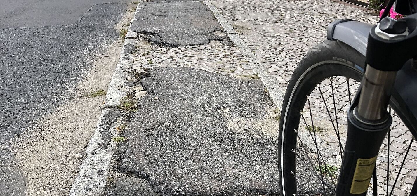 Schlechter Radweg Schlechter Radweg