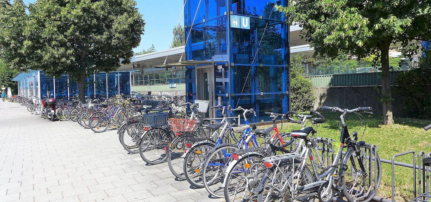 Bike+Ride U-Bahnhof Kieferngarten, ADFC Bayern Bike+Ride U-Bahnhof Kieferngarten, ADFC Bayern