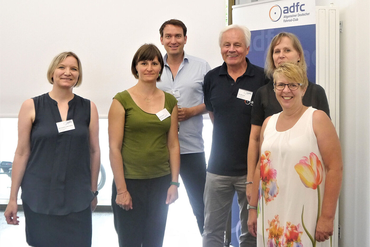 Gruppenbild zum 31. ADFC-Fachgespräch mit Valérie Sauter.