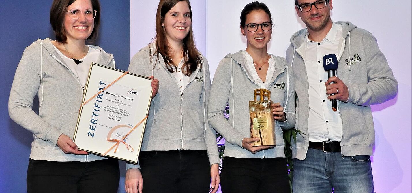 "Goldenes Pedal 2018"- Gewinner von Kommunale Allianzen Spessart 