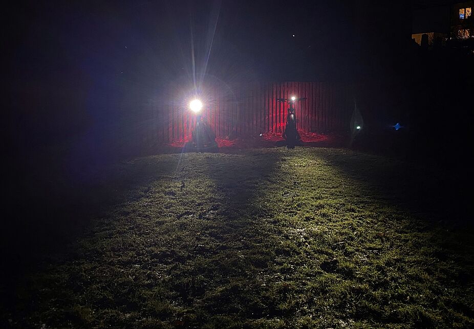 Fahrradlicht richig einstellen