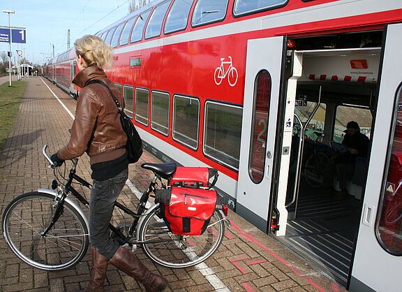 Radmitnahme in der Bahn
