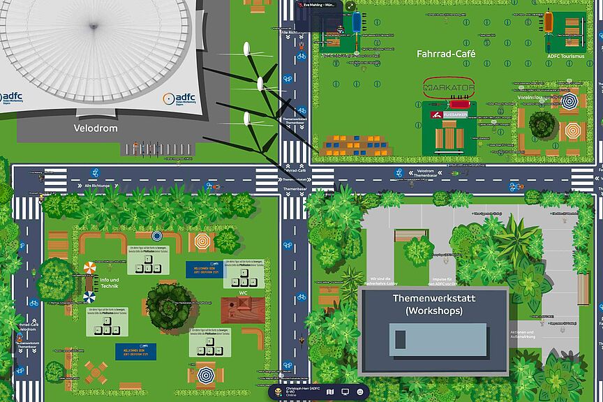 SüdForum 2021 in der virtuellen ADFC-Welt SüdForum 2021 in der virtuellen ADFC-Welt