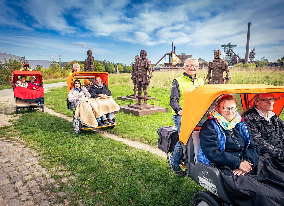 Tour mit Lebenshilfe Ellen-Buchner-Haus Tour mit Lebenshilfe Ellen-Buchner-Haus