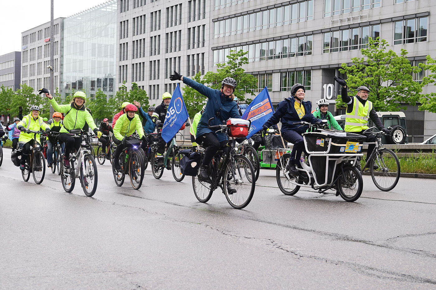 Radsternfahrt des ADFC 2024