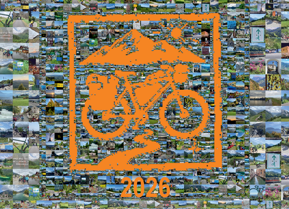 Motiv Radreisen als Collage mit Bilder aus der vergangenen Saison 2025
