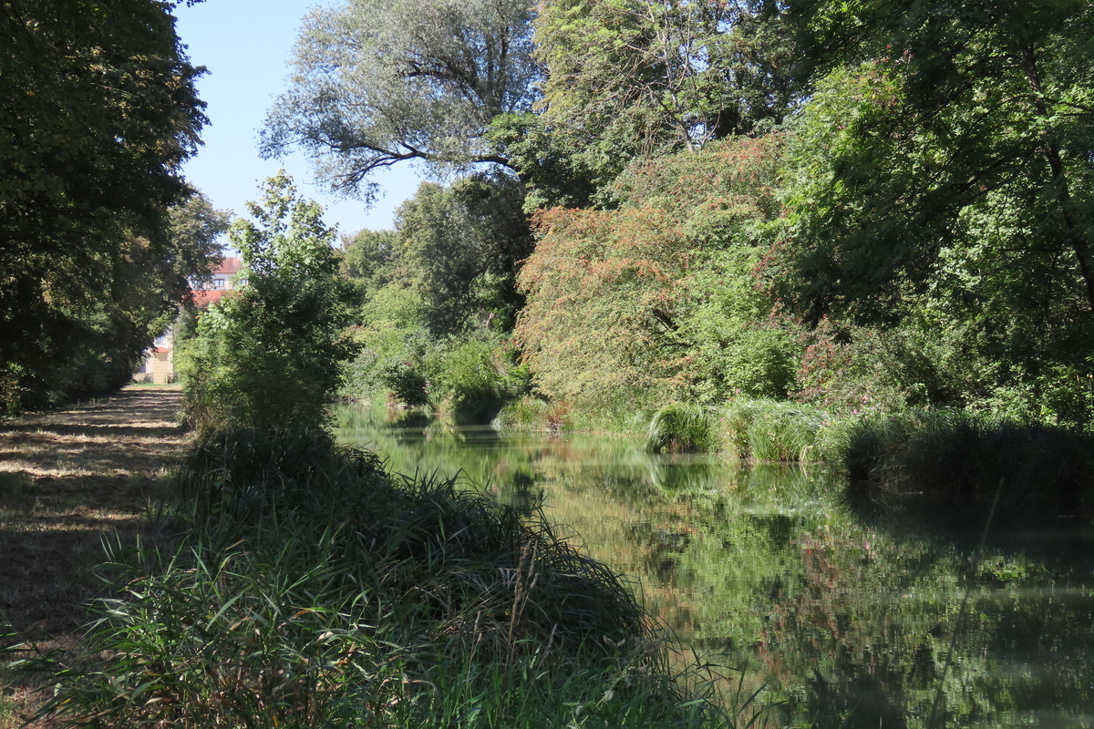 Bild 8 Kanal, Schloß Lustheim