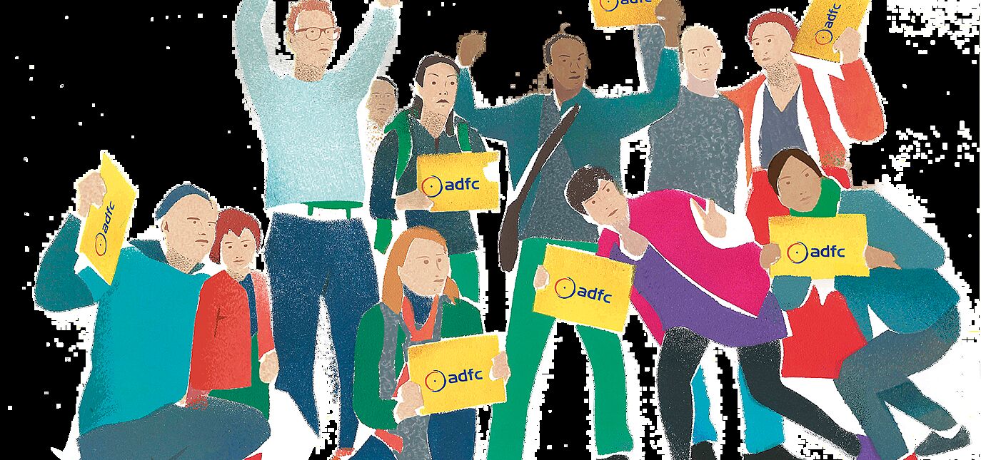 Abstimmung Gruppe Illustration