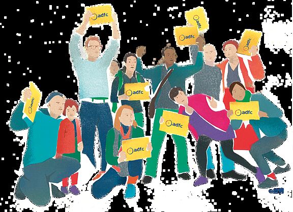 Abstimmung Gruppe Illustration Abstimmung Gruppe Illustration