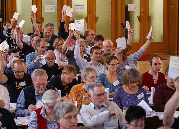 ADFC BHV 2019 Die ADFC-Bundeshauptversammlung 2019 in Berlin.