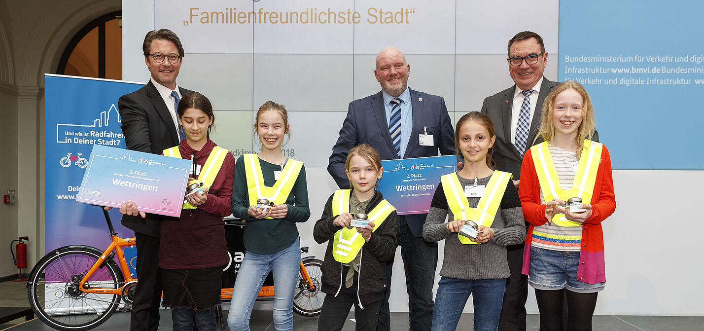 Familienfreundlichste Stadt in Deutschland ist Wettringen.